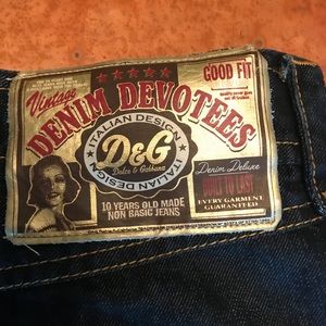 D&G Dolce & Gabbana Vintage Denim